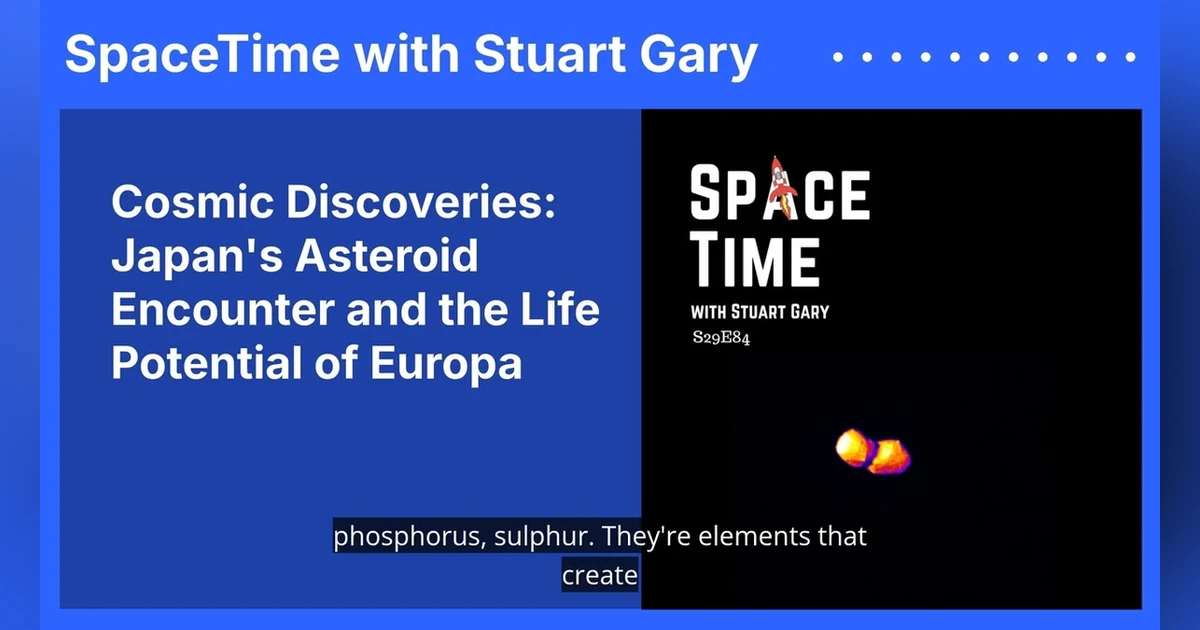 Cosmic Discoveries: Japan’s Asteroid Encounter and the Life Potential of Europa