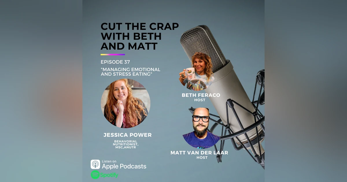 37 - Changing Your Behavior Around Food With Registered Nutritionist Jess Power MSc,Anutr