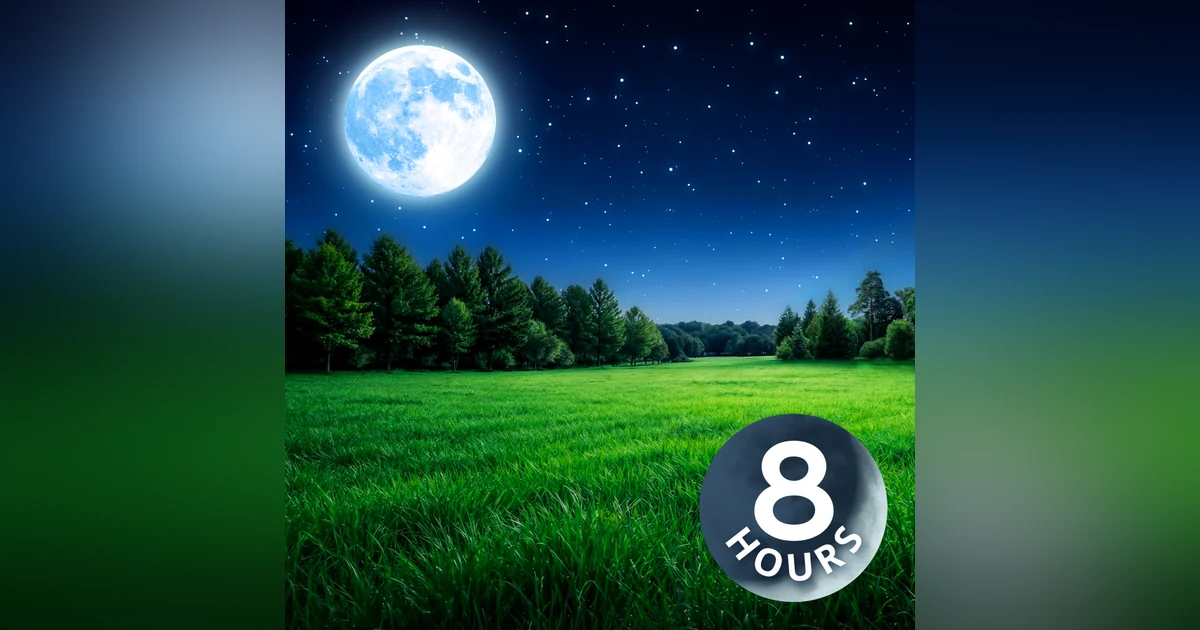 Tinnitus Relief with Cricket Sounds & White Noise | 8 Hours