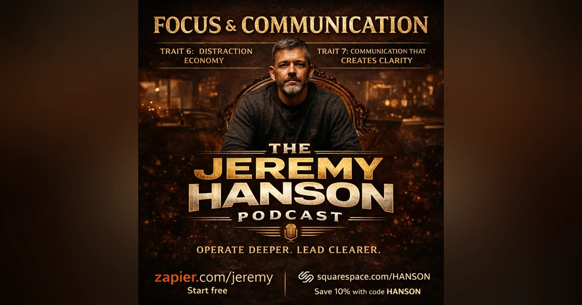 155 - How to Focus and Communicate Better as an Entrepreneur | The Jeremy Hanson Podcast
