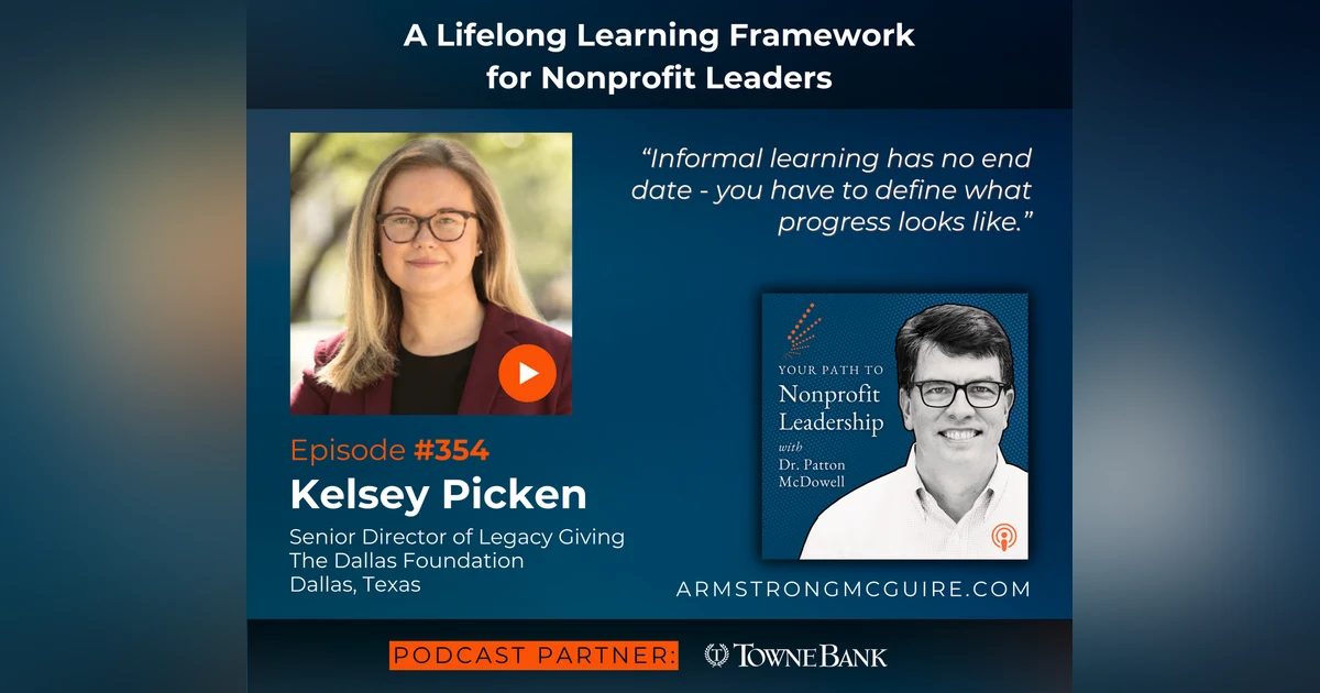354: A Lifelong Learning Framework for Nonprofit Leaders (Kelsey Picken)