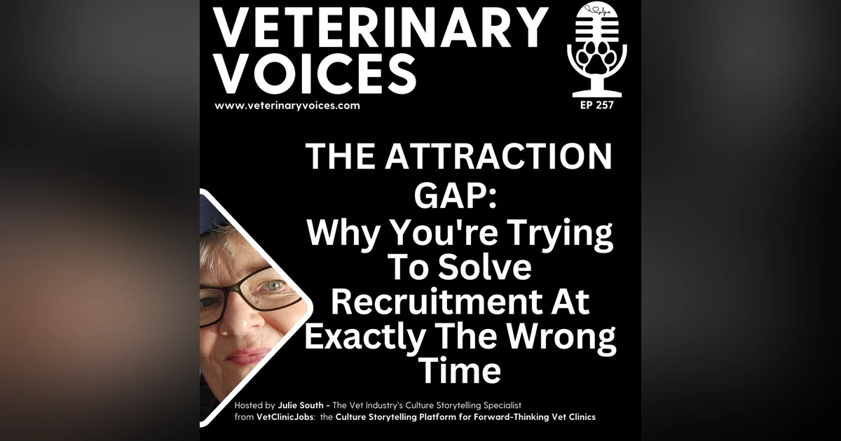 The Attraction Gap: Why You're Trying To Solve Recruitment At Exactly The Wrong Time - ep. 257