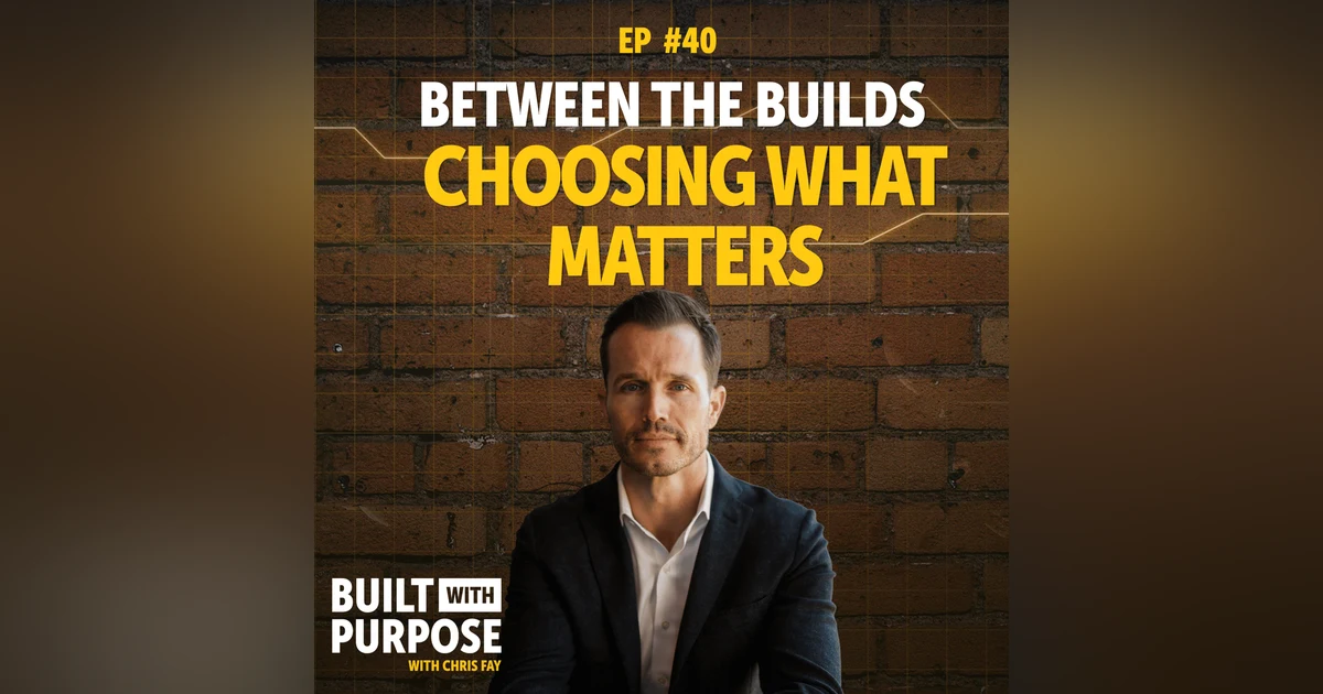 The Pressure Trap High Performers Fall Into | Between The Builds