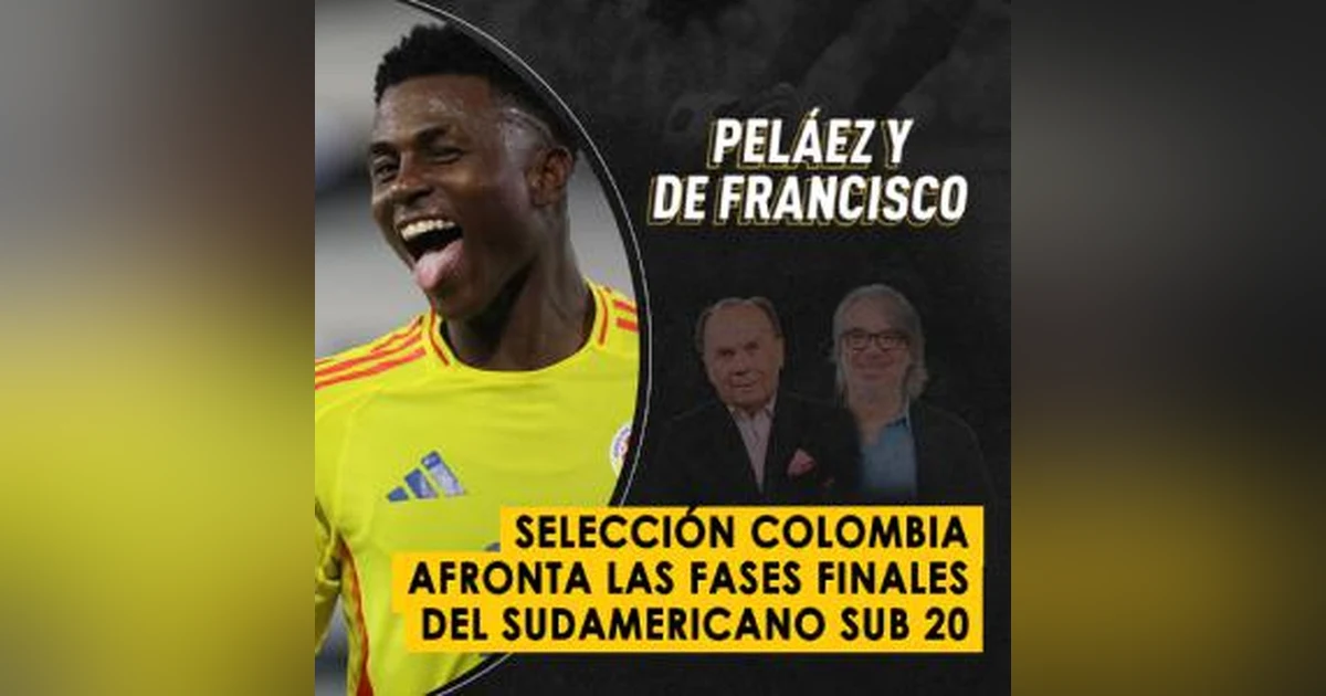 Selección Colombia afronta las fases finales del Sudamericano Sub 20