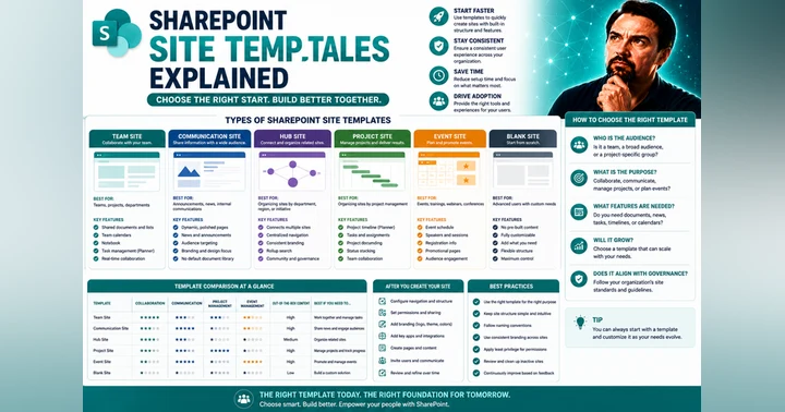image for Site Templates Explained: The Key to SharePoint Consistency and Efficiency