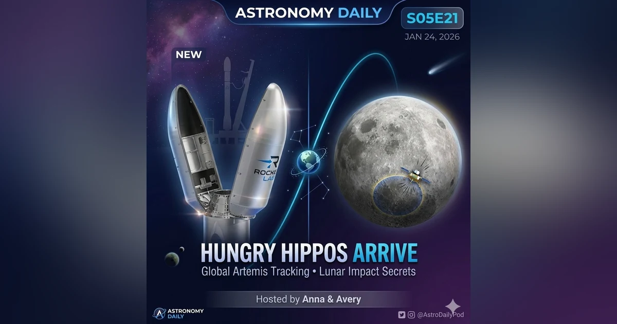 Rocket Lab's Hungry Hippos Arrive!| NASA Enlists Global Volunteers for Artemis II