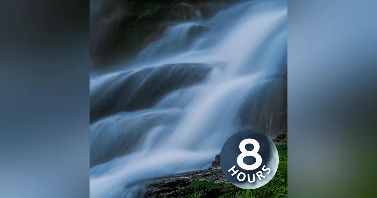 Big Falls and Deep Sleep! | Fall Asleep to 8 Hour Waterfall White Noise
