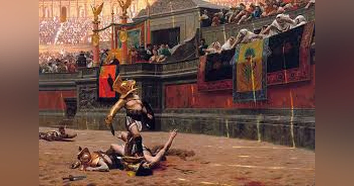 THE LAST FIGHT IN THE COLISEUM