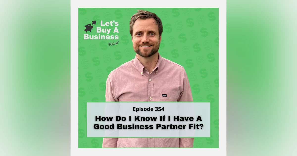How Do I know If I Have a Good Business Partner Fit?