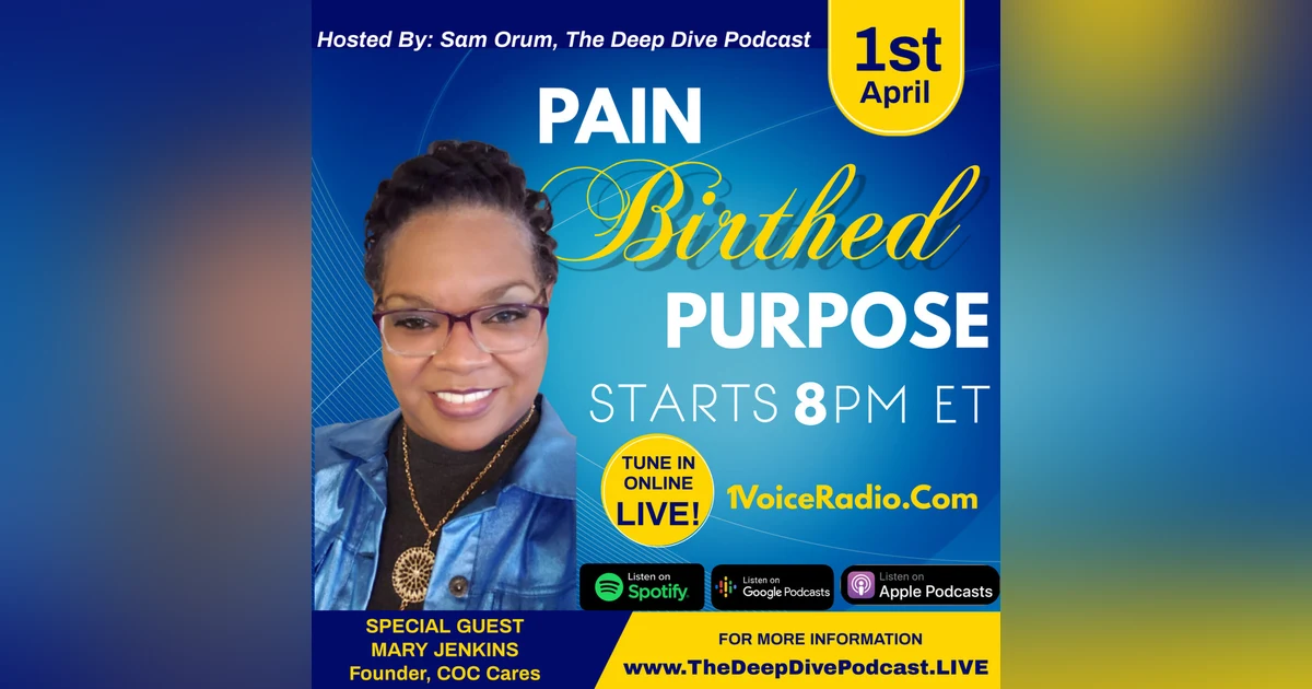 Pain Birthed Purpose
