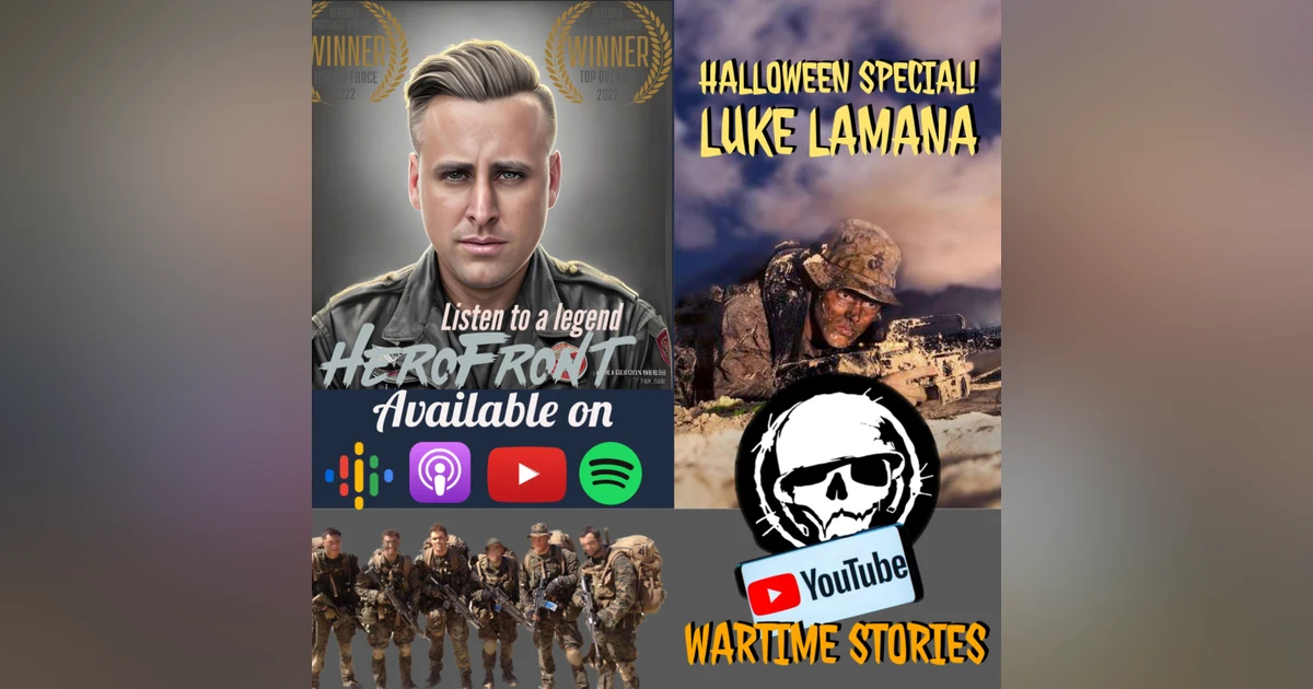 Haunted Military Bases & UFO Sightings! Halloween Special w/Luke From Wartime Stories