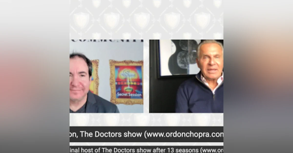 Dr. Andrew Ordon, Original host of The Doctors show after 13 seasons, World Renowned Plastic and Reconstructive Surgeon