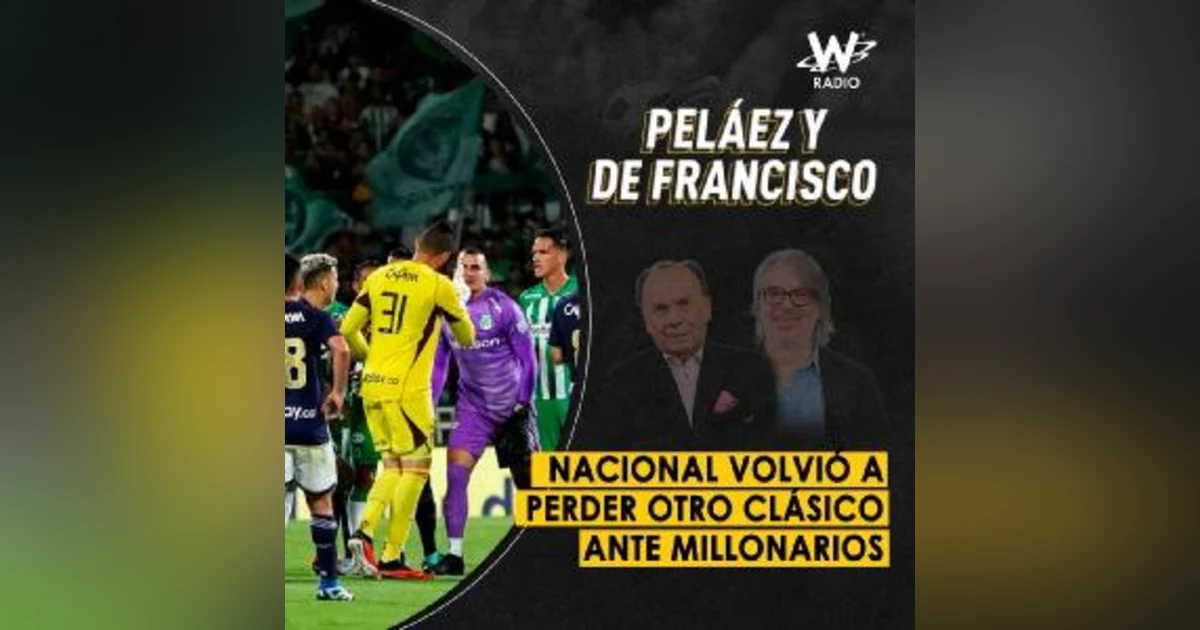 Nacional volvió a perder otro clásico ante Millonarios