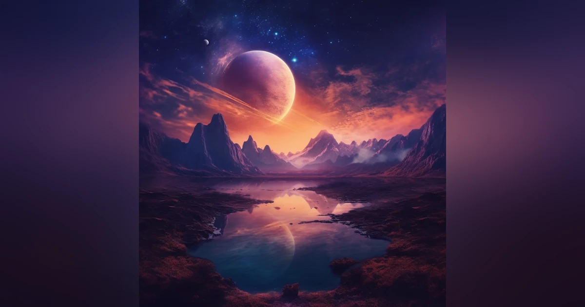 Melodic Ambient Soundscape For Relaxation