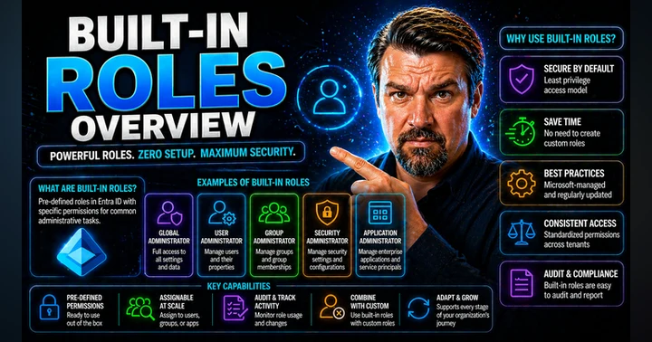 image for Azure and Microsoft Entra Built-in Roles Explained