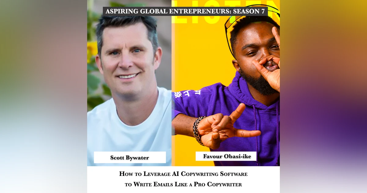 🇦🇺 How to Leverage AI Copywriting Software to Write Emails Like a Pro Copywriter with Scott Bywater 📧 - 257