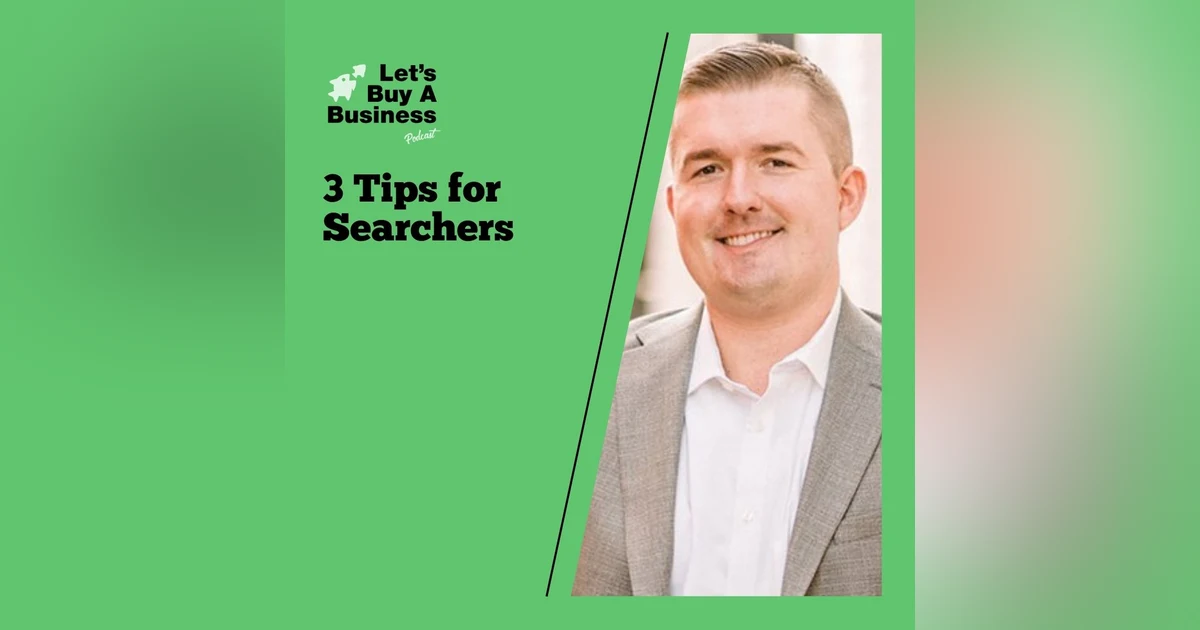 3 Tips for Searchers with Patrick O’Connell