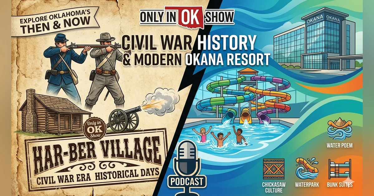 Civil War Living History at Har-Ber Village & the New OKANA Resort in OKC