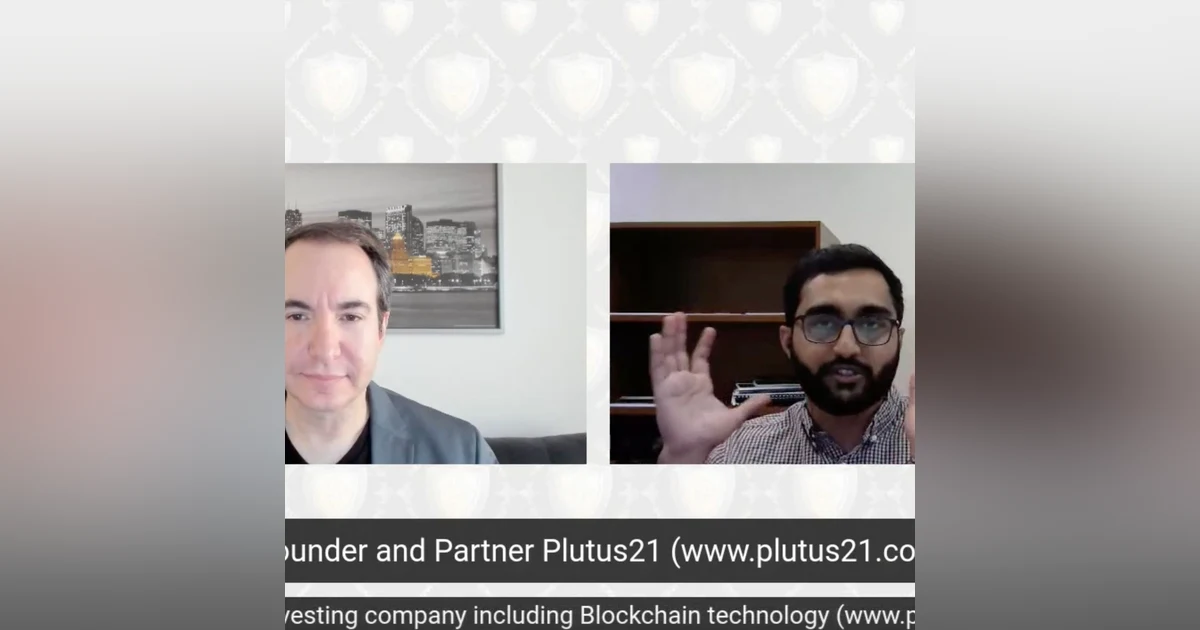 Hamiz Awan Founder Partner Plutus21 strategic investing in Blockchain technology