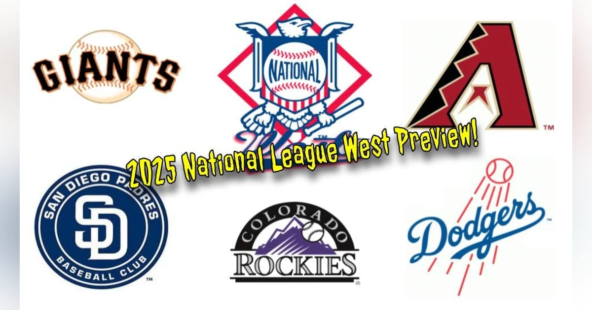 Backwards K Podcast: 2025 National League West Preview