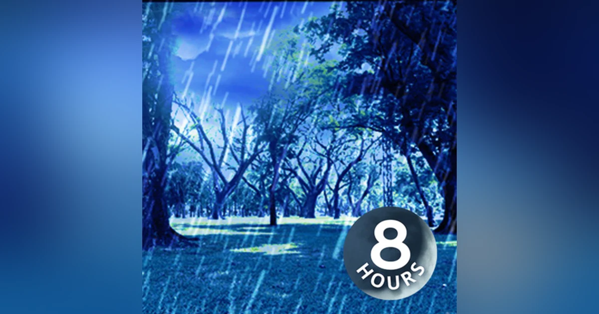Rain Study Sounds White Noise 8 Hours | Rainstorm for Focus, Studying, Reading or Writing