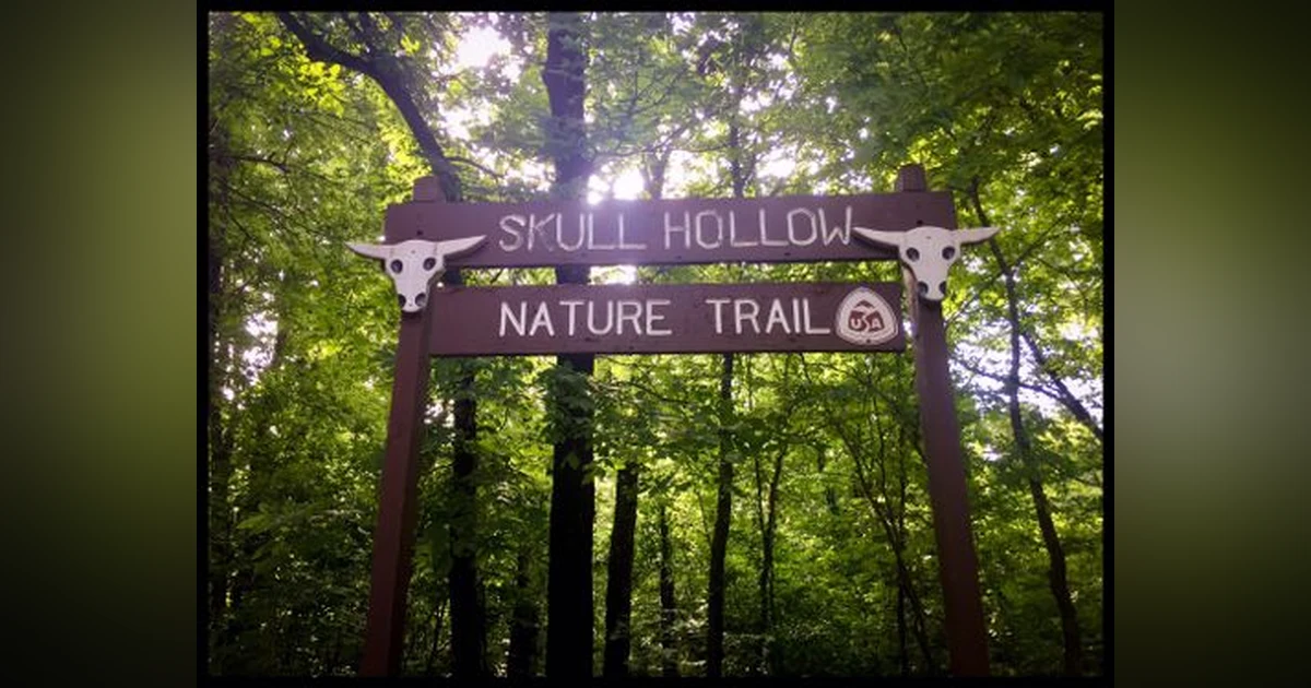 Skull Hollow Nature Trail - Oolagah, Oklahoma