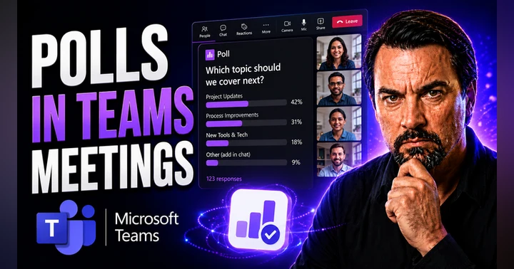 image for Polls In Teams Meetings Guide