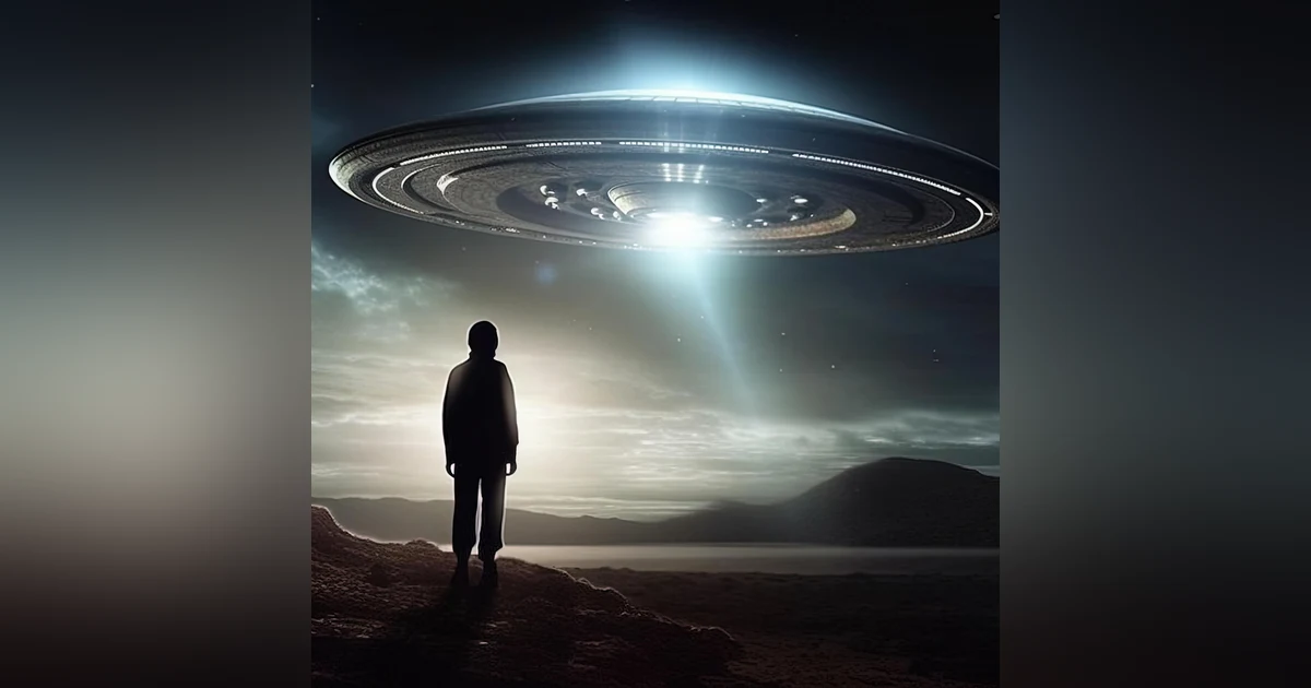 A UFO Captured by Children
