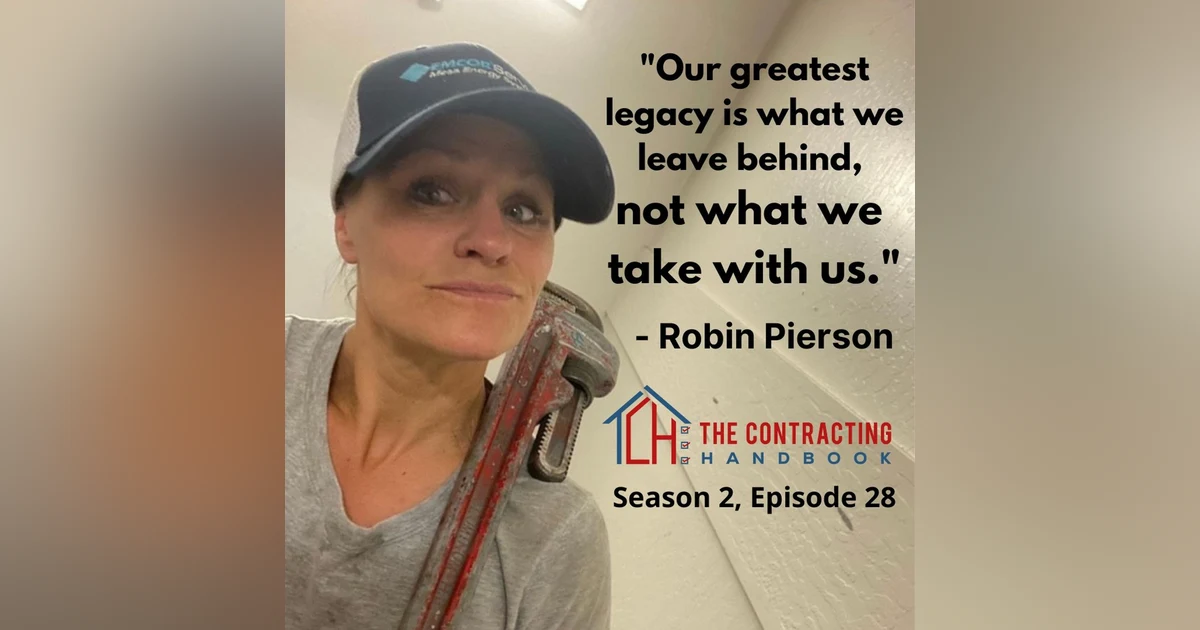 Robin Pierson 1st year apprentice Plumber & Pipefitter