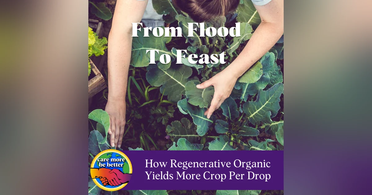 From Flood To Feast: How Regenerative Organic Farming Yields More Crop Per Drop with Caryl Levine & Ken Lee, founders of Lotus Foods