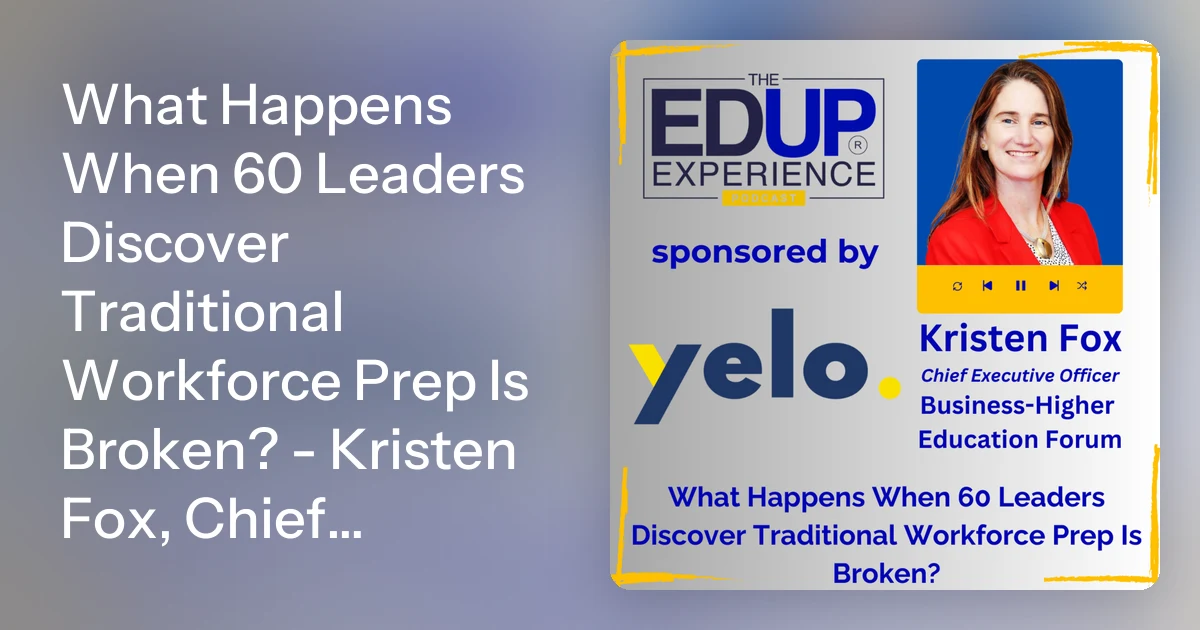 Kristen Fox CEO: Bridging Business & Higher Education