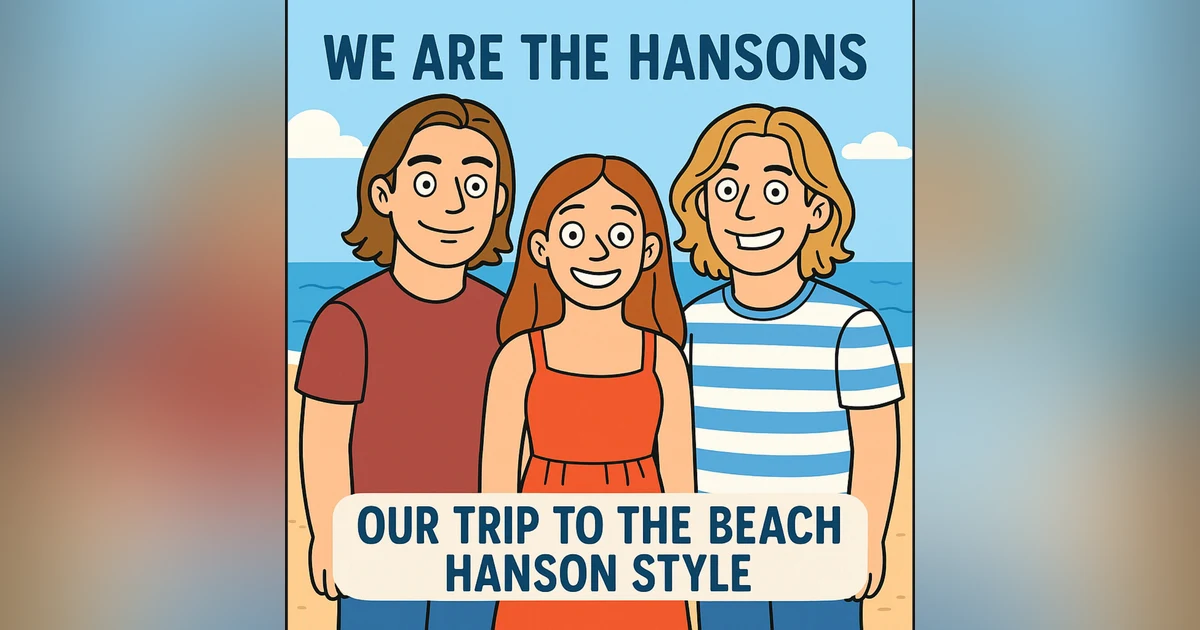 We Are The Hansons Our Trip To The Beach Hanson Style