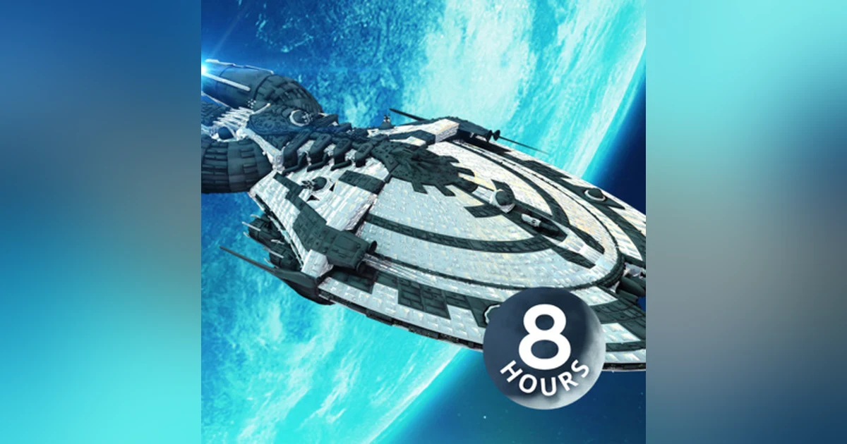 Soothing Starship Ambience White Noise 8 Hours | Spaceship Sounds for Sleeping or Studying