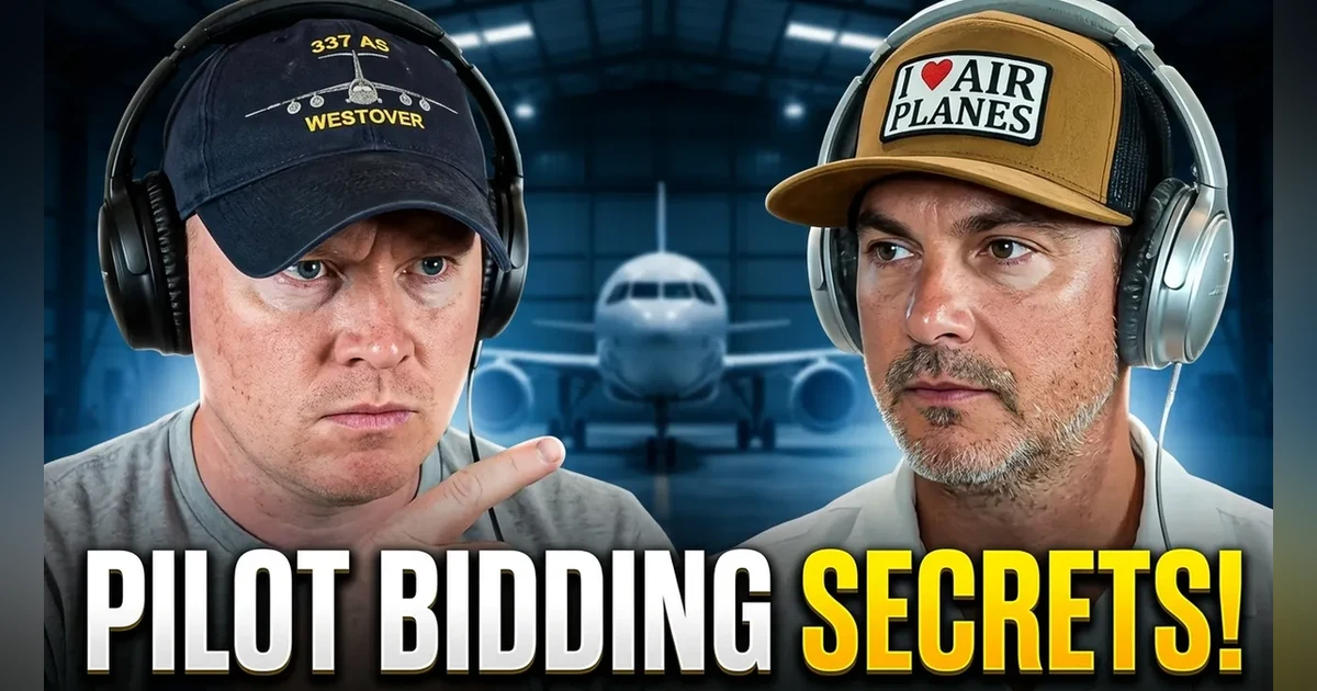 How Airline Pilot Scheduling Works: Seniority, Bidding, & Cockpit Secrets
