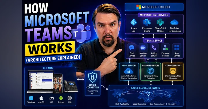 image for How Microsoft Teams Works: Architecture Explained