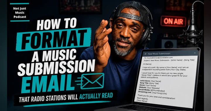 image for How to Format a Music Submission Email That Radio Stations Will Actually Read