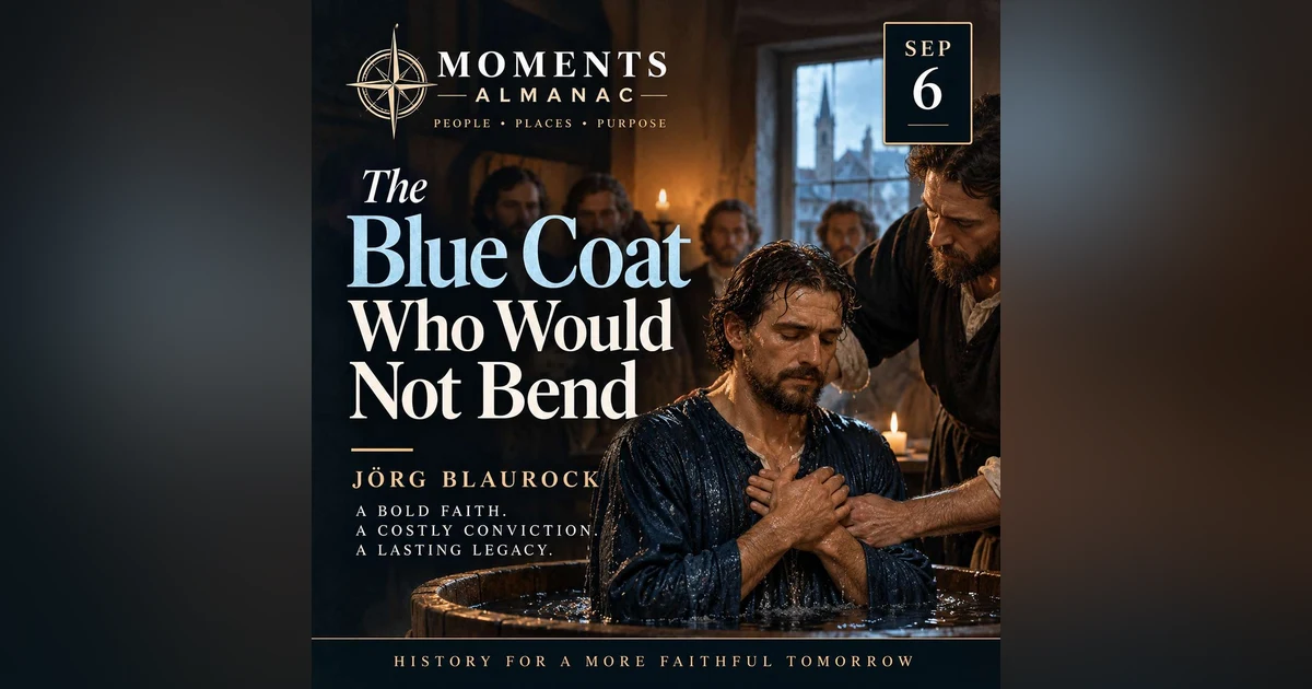 September 6 | Moments Almanac | Anabaptist