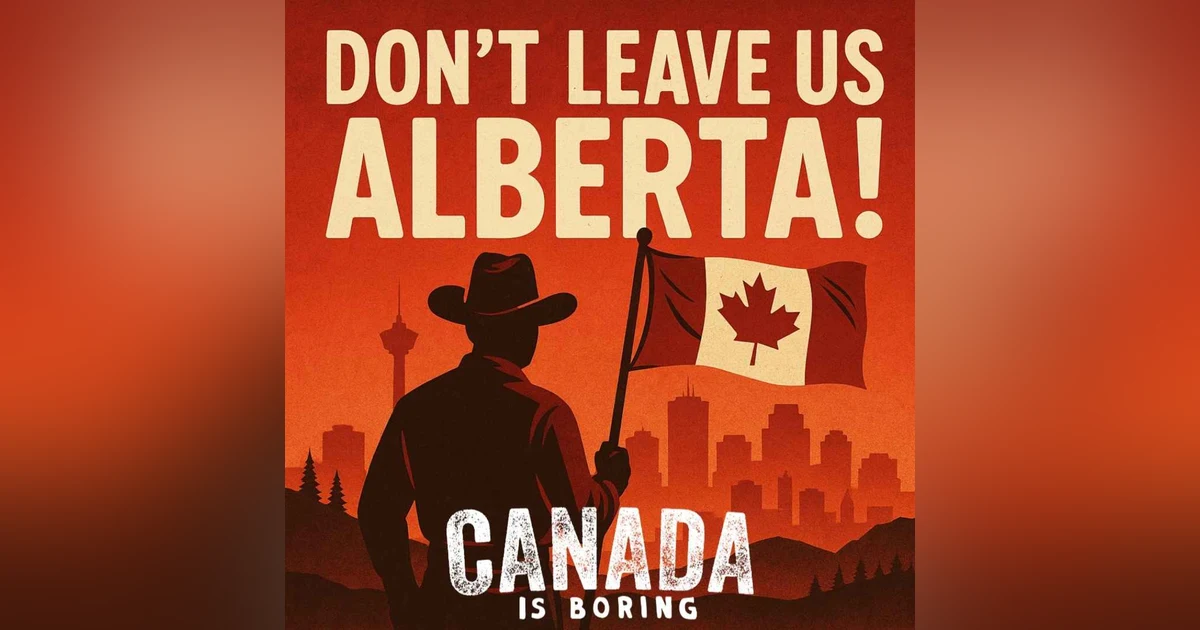 Don't leave us Alberta!