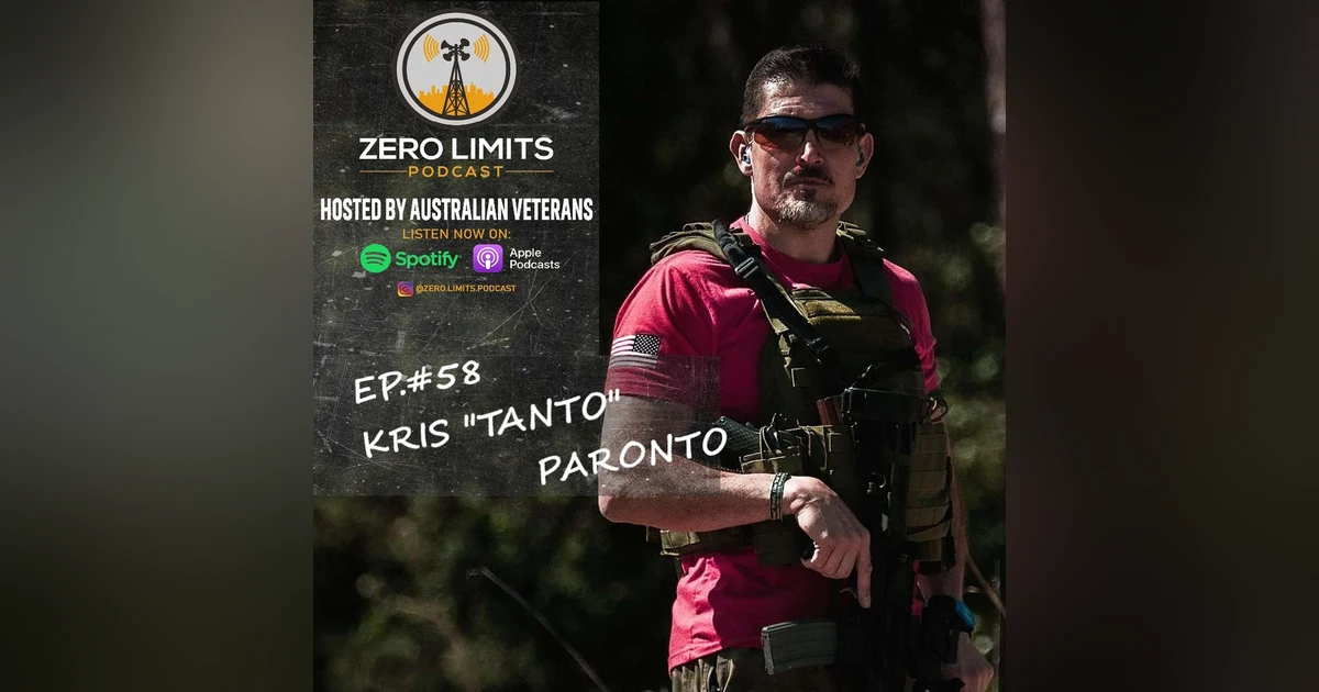 Ep. 58 Kris "Tanto" Paronto former US Army Ranger / CIA Contractor - 13hrs The Secret Soldiers of Benghazi