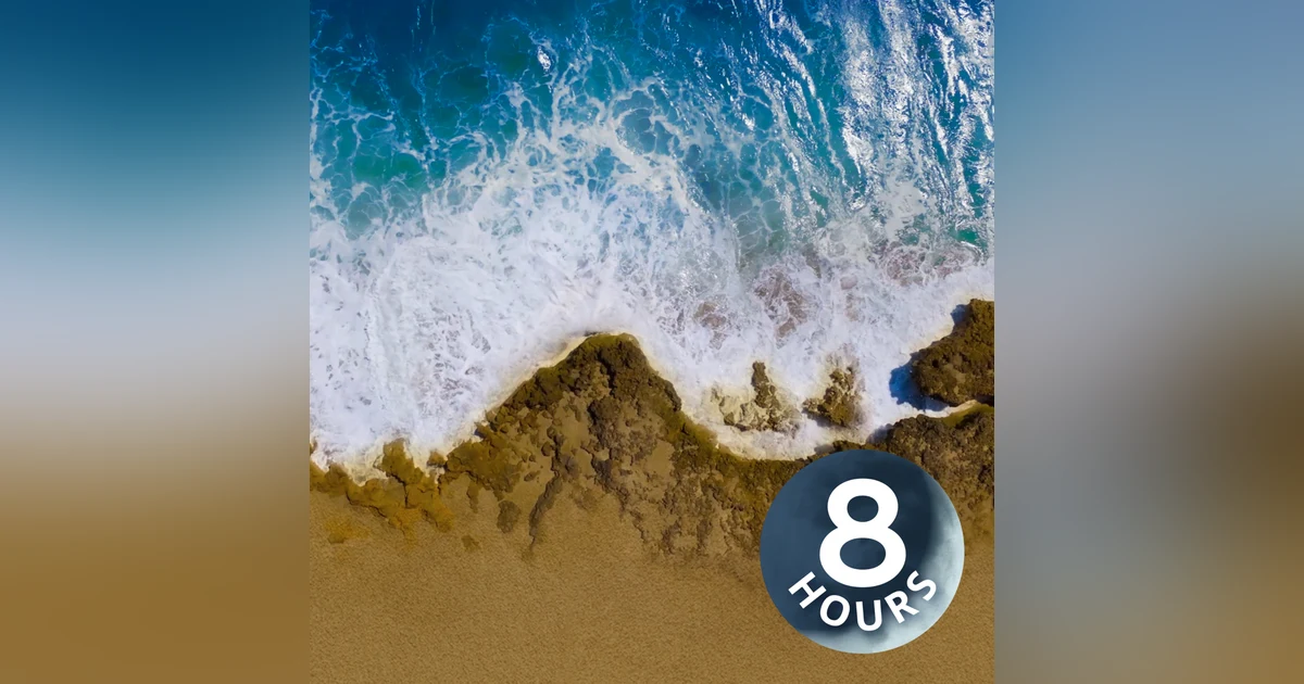 Ocean Waves for Peace & Sleep 8 Hours | Ocean Sounds for Deep Sleep