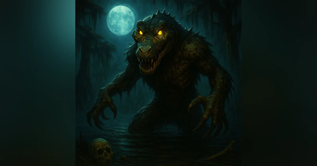 Gator Boy of Dead Ore Swamp - Terrifying Southern Cryptid Horror