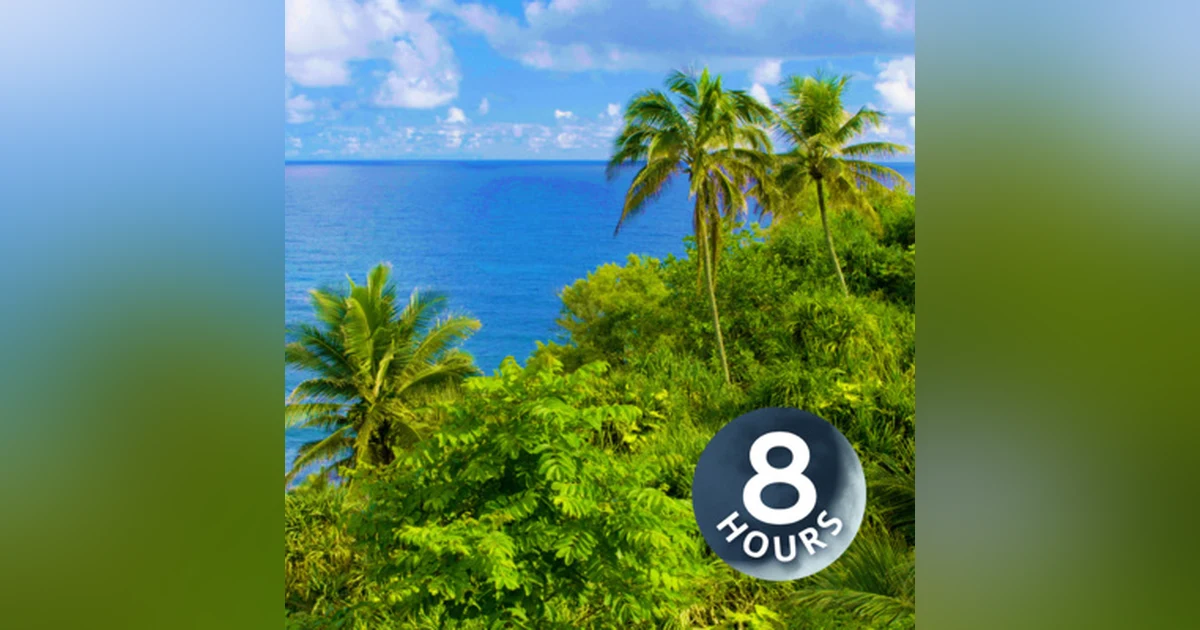 Pure Relaxation! Ocean Sounds in Hawaii 8 Hours | White Noise for Sleeping, Studying or Stress Relief