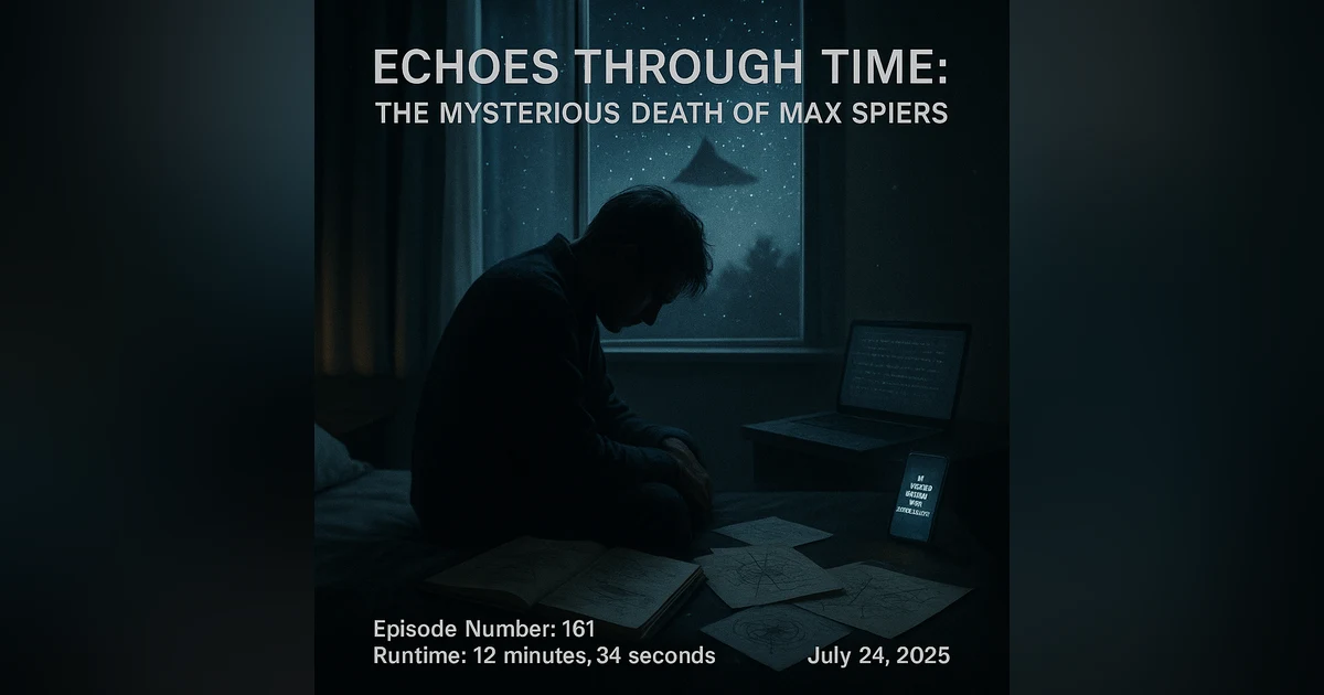 Echoes Through Time: The Mysterious Death of Max Spiers