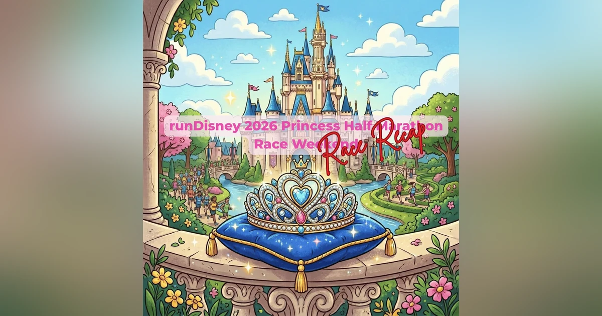 Inside RunDisney Princess Weekend: Expo Chaos, Rainy Races & Magic Kingdom Miles