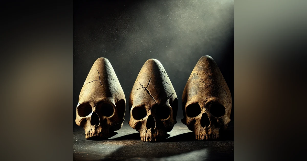 Skulls with Elongated Crania - The Shadow Frequency