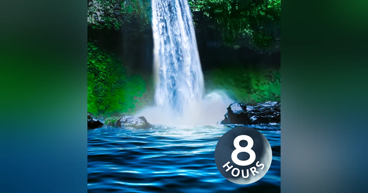 Use This Waterfall White Noise for Sleeping & Relaxing | 8 Hours