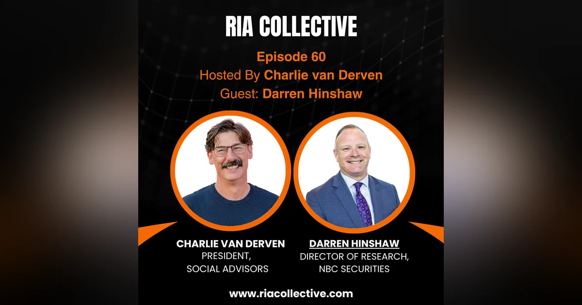 The Deeper Purpose of Financial Advisors | Darren Hinshaw on RIA Collective