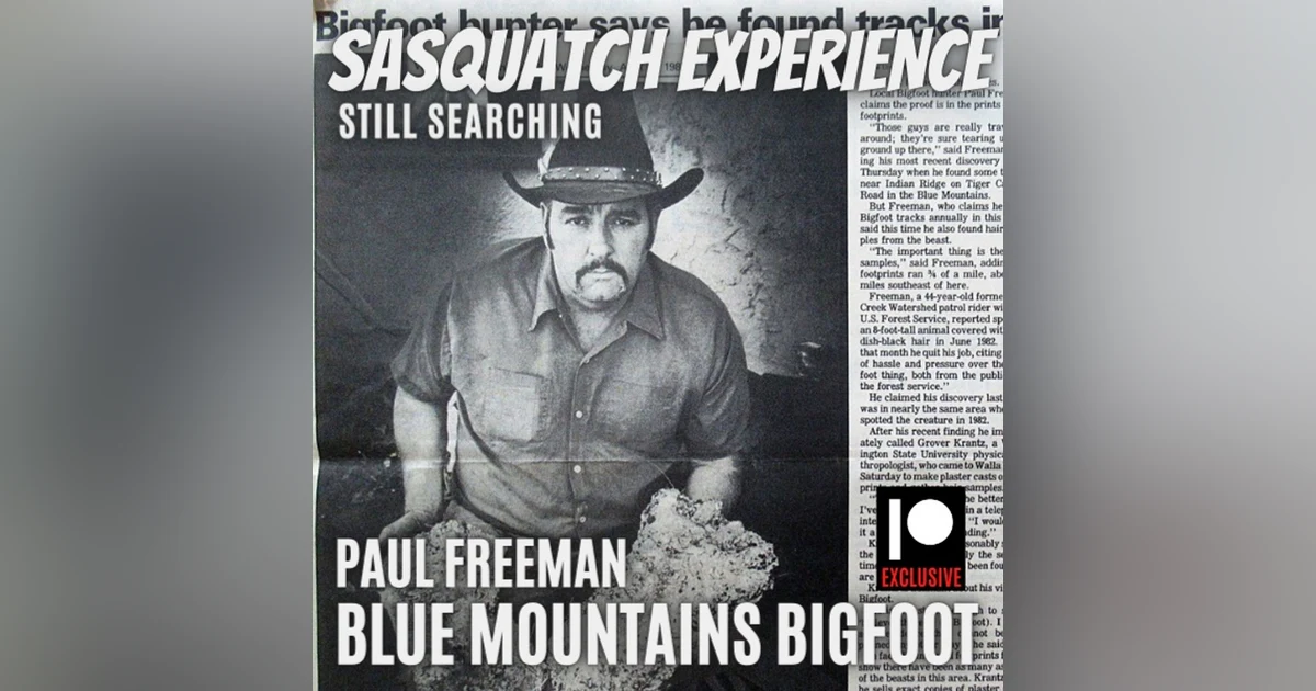 Still Searching: Paul Freeman, Blue Mountains Bigfoot