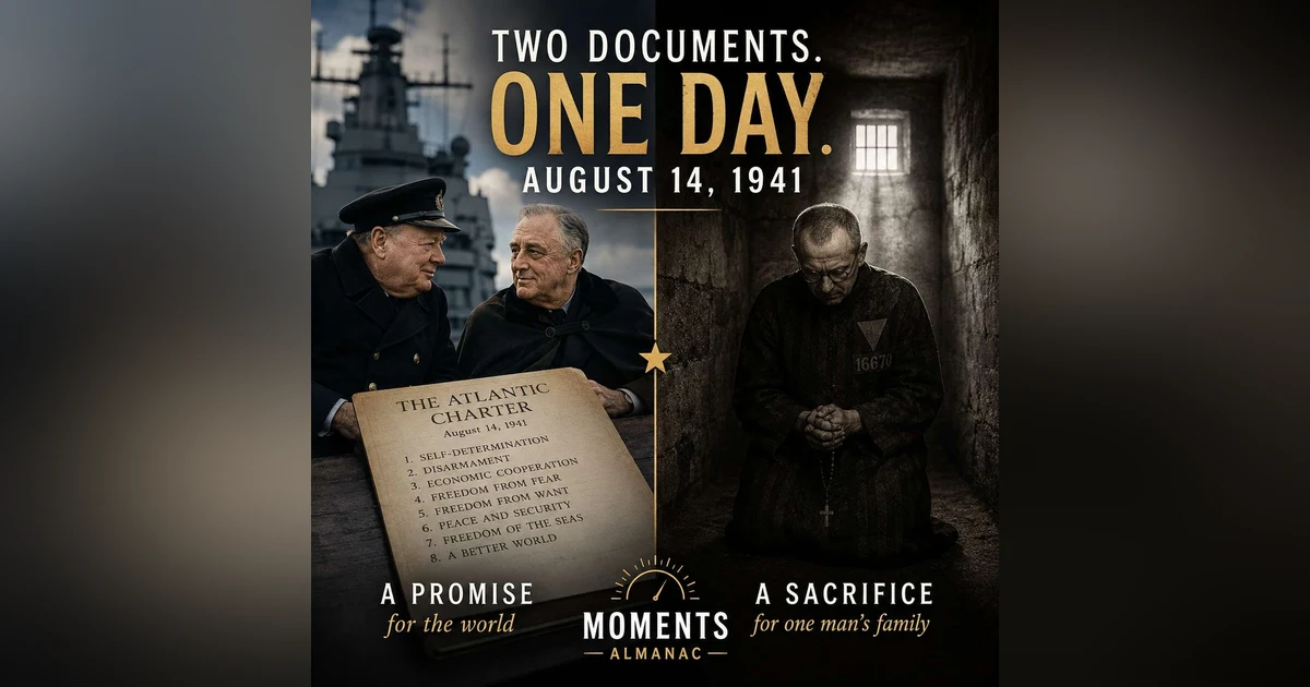 August 14 | Moments Almanac | Exchanged