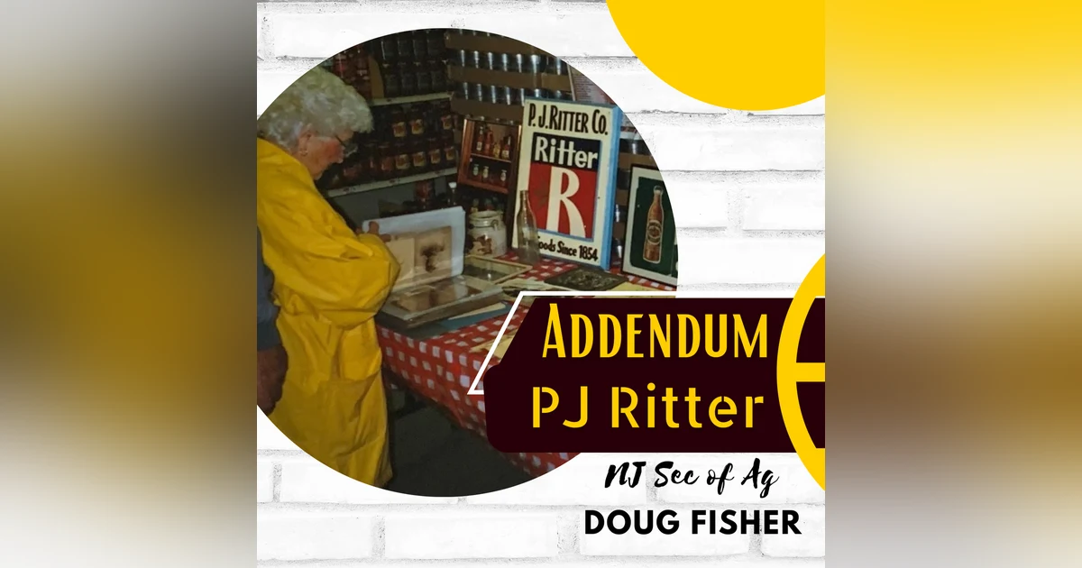 Doug Fisher Tellin' PJ Ritter Co. Stories 🧑‍🏭